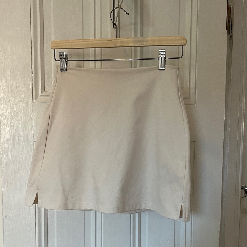 Girlfriend Collective Off-White Skort